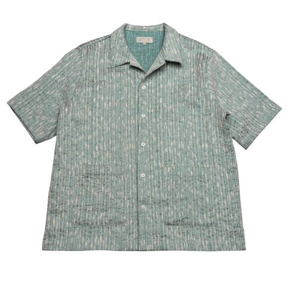 Kith Other - Kith Slub Boucle Reade Shirt in Glaze Men's Large Streetwear